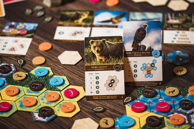 GRA PLANSZOWA KASKADIA LUCKY DUCK GAMES