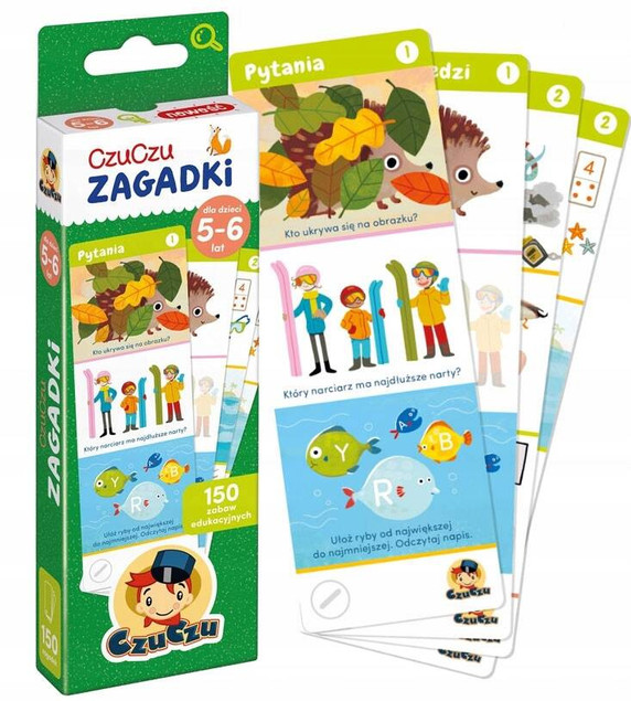 CzuCzu. Zagadki dla dzieci w wieku 5-6 lat