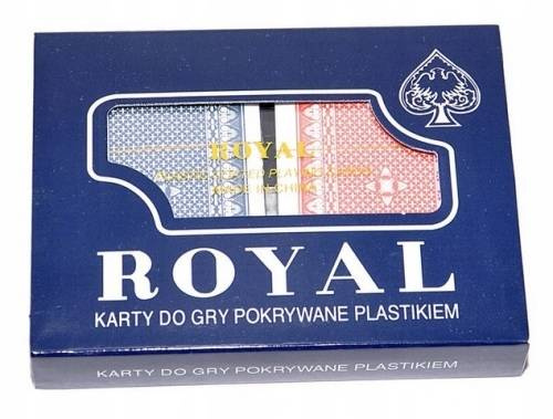 Karty do gry Royal 2 talie 17909