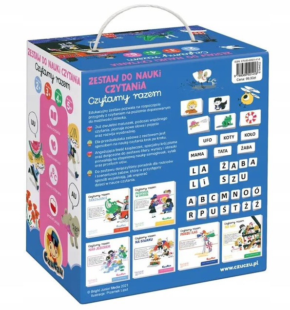 Zestaw Do Nauki Czytania Czytamy Razem CzuCzu
