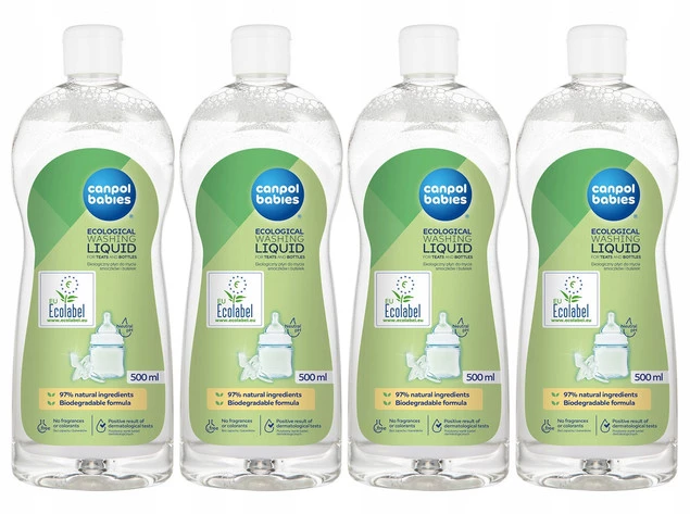 Canpol babies Płyn do mycia smoczków i butelek 500ml
