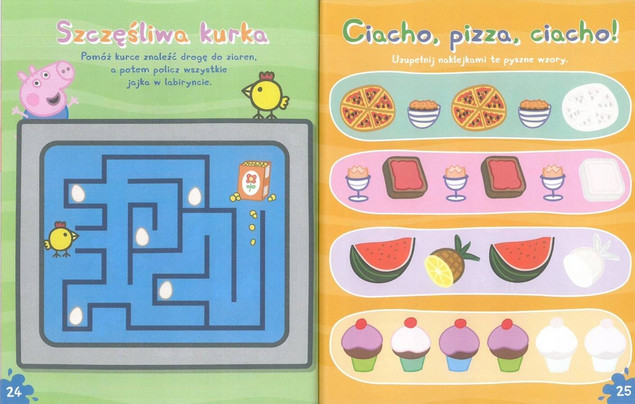 Peppa Pig 505 naklejek. Zabawa na całego!