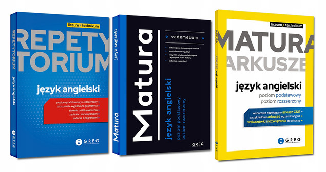 Repetytorium język angielski liceum/technikum 2023 Greg
