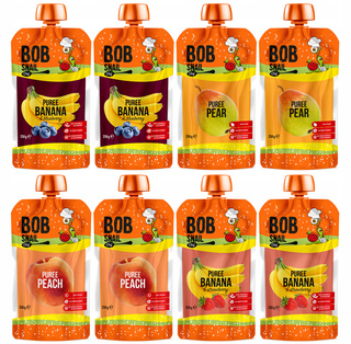 ŚLIMAK Bob Snail Przecier MIX SMAKÓW 250g x8