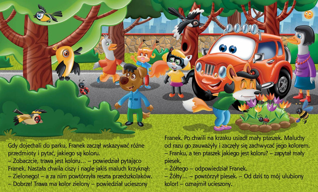 Samochodzik Franek. W przedszkolu w.2022