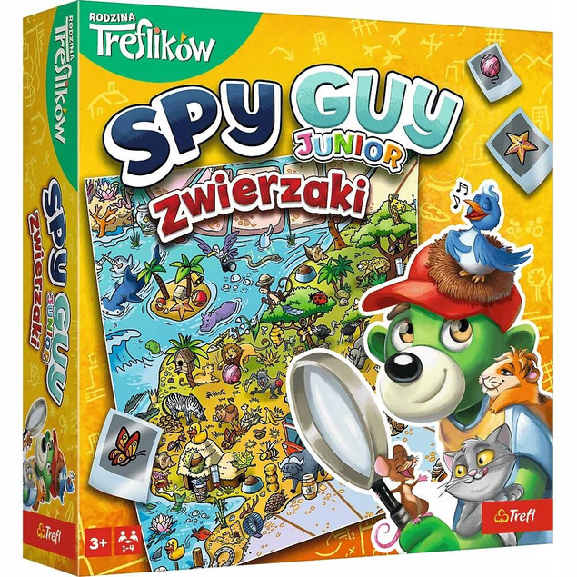 GRA PLANSZOWA SPY GUY ZWIERZAKI