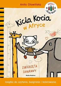 Kicia Kocia W Afryce Zwierzęta Sawanny Anita Głowińska 2+ Media Rodzina