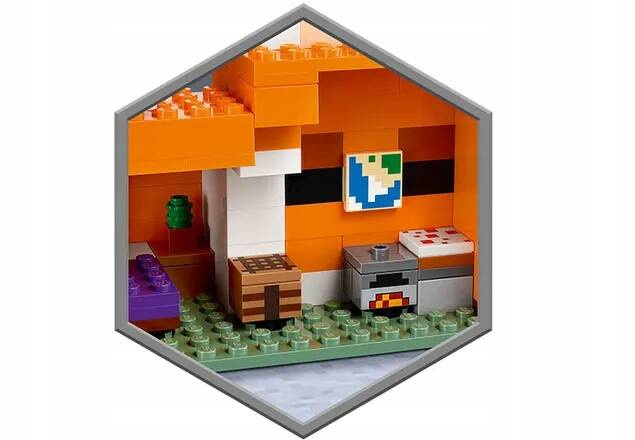 LEGO Minecraft Siedlisko Lisów 193el. 8+ 21178