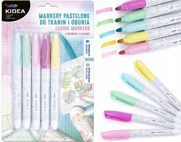 SZKOŁA MARKERY PASTELOWE
