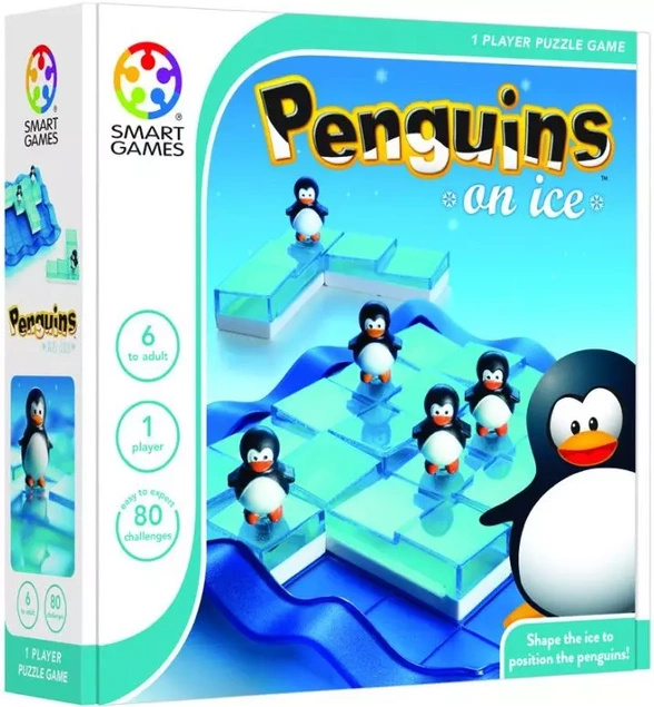 Pingwiny Na Lodzie GRANNA Gra logiczna Smart Games