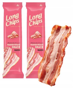 LONG CHIPS Chipsy Ziemniaczane o Smaku BEKONU 75g x2