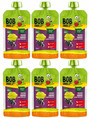 6x BOB SNAIL Smoothie JABŁKO CZARNA PORZECZKA Bez Dodatku Cukru Mus 120g