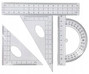Zestaw geometryczny 10 elementowy – 4 kol. Colorino School
