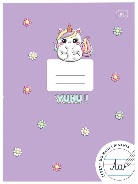 Zeszyt A4 32k kolorowa linia p10 INTERDRUK cena za 1szt