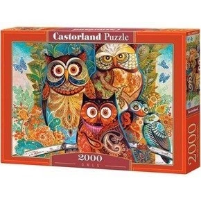 Puzzle 2000 Owls Castorland 