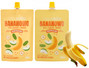 2x OwoLovo Mus Tropikalny Bananowo Jabłko Banan Dla Dzieci 200g