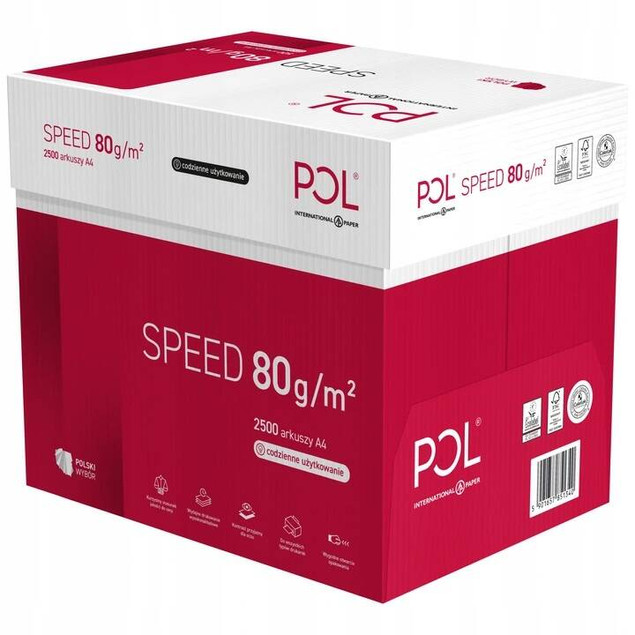 5x Papier Biurowy Xero A4 500 Kartek Uniwersalny Do Drukarki PolSpeed