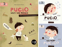 Pucio uczy się mówić Książeczka Nasza Księgarnia