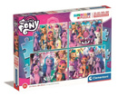 Puzzle 20+60+100+180 Super Kolor My Little Pony