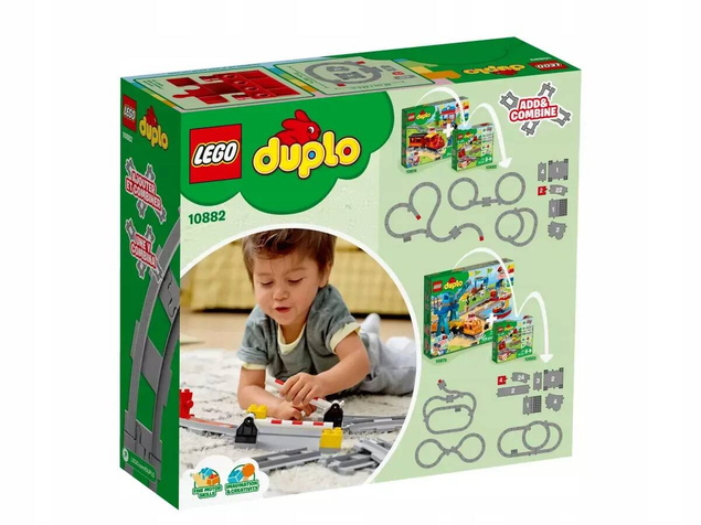 LEGO DUPLO Tory kolejowe 10882