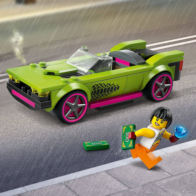 LEGO City Pościg Radiowozu Za Muscle Carem 213 el. 6+ 60415