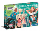 Zestaw Super ANATOMIA CZŁOWIEKA Nauka Zabawa Dla Dzieci 8+ Clementoni