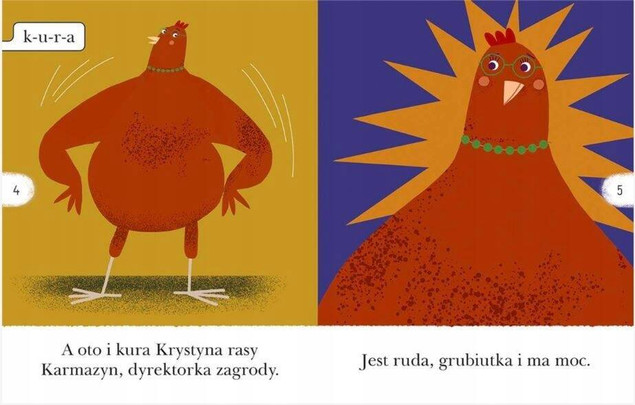 Czytam sobie. Kura Krystyna i jej banda. Poziom 1