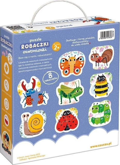 CzuCzu Puzzle Robaczki czworaczki