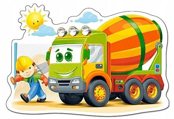 Castorland Puzzle 12 Maxi Betoniarka