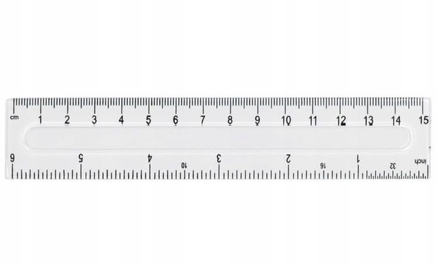 FIORELLO Linijka plastikowa GR-801 15cm 