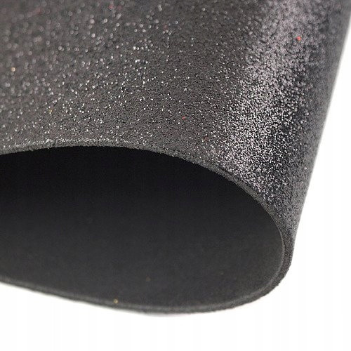 Arkusze piankowe brokat A4 black 5szt. HAPPY COLOR
