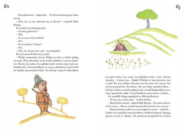 Mały Książę z Ilustracjami Z 1942 Roku Antoine de Saint-Exupéry Greg (TW)