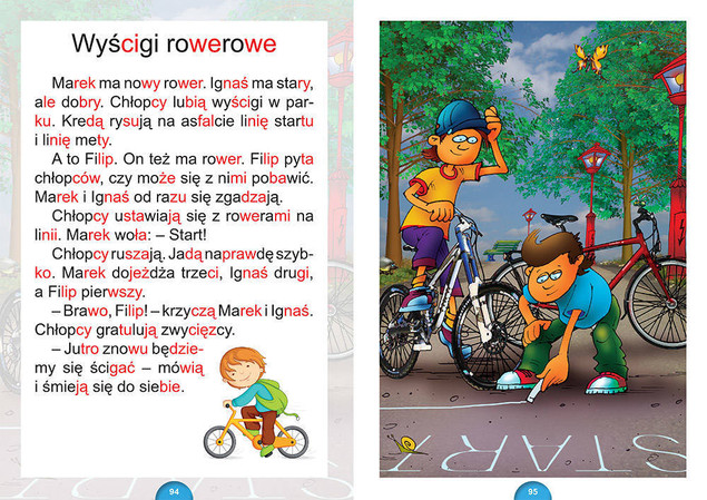 Elementarz - czytamy metodą sylabową TW Greg