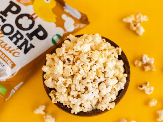 MIXIT Duży BIO Popcorn SŁONY KARMEL 75g