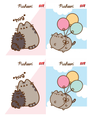 PUSHEEN ZESZYT SZKOLNY A5 32 Kartki Linia Dwukolorowa KOTOROŻEC
