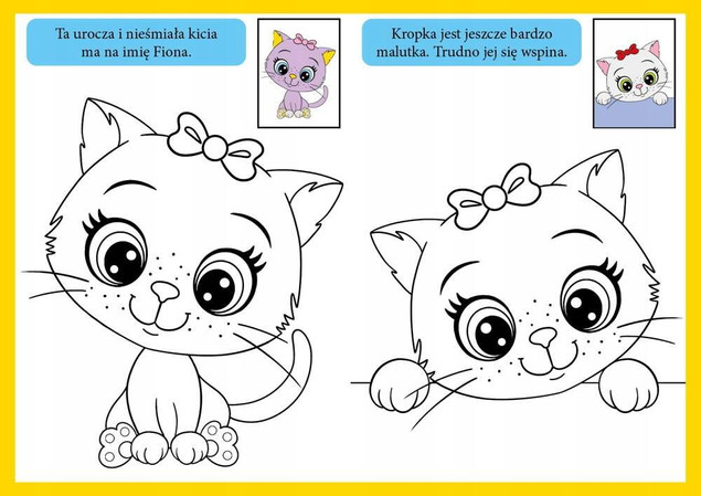 Books and Fun Nasze kochane kociaki 74 naklejki
