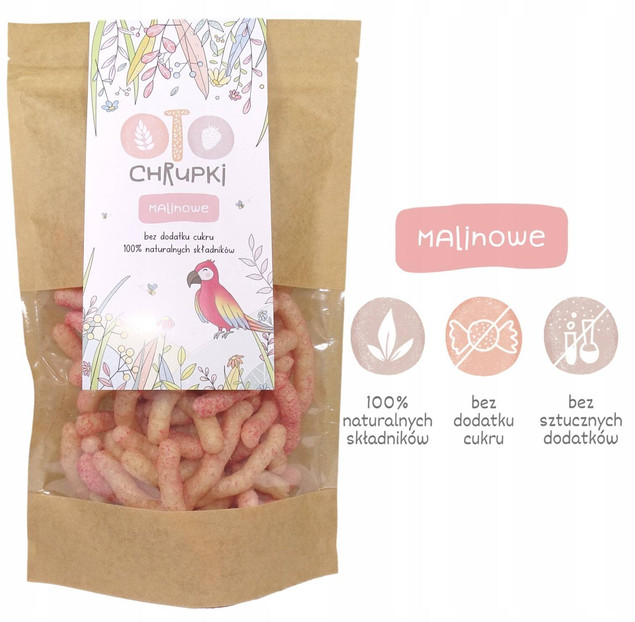 Zestaw OTO Chrupki Naturalne MIX 25g Otolandia 8PAK