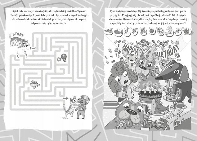 Zadanka & zdrapywanki. Pieski