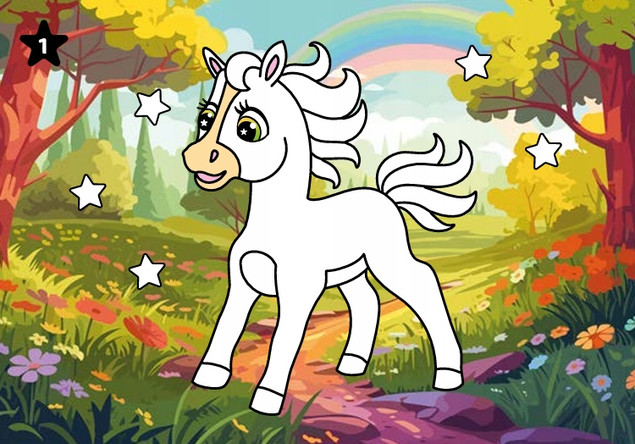 Zadanka & piaskowanki. Kucyki