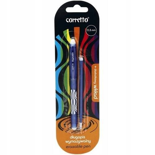 CORETTO Długopis wymazywalny niebieski