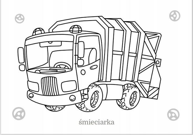 Maluszkowe malowanie. Pojazdy w mieście