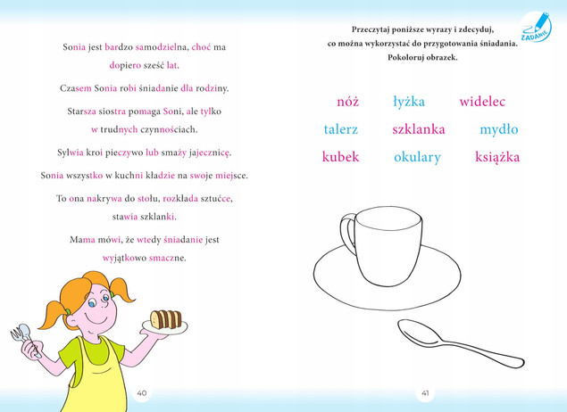 Czytanie Sylabami Zadania Dla Klas 1-3 Lucyna Kasjanowicz SBM