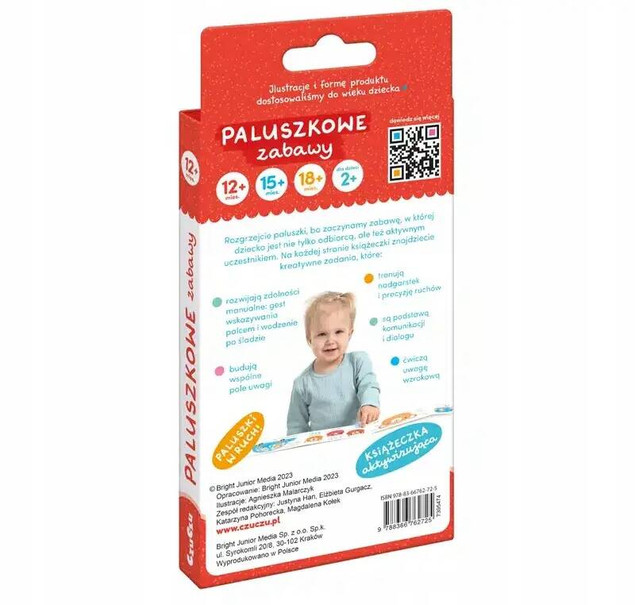 Paluszkowe zabawy CzuCzu dla dzieci 12m+