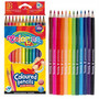 Kredki ołówkowe trójkątne 12 kol Colorino Kids