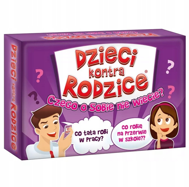 Gra Rodzinna Dzieci Kontra Rodzice Czego o Sobie Nie Wiecie? + Junior Quiz