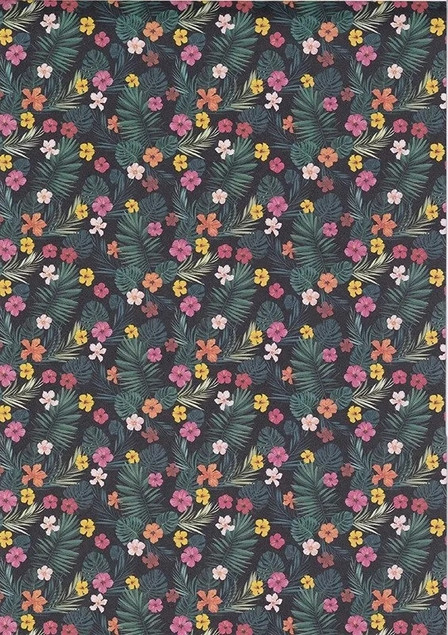 Blok Ozdobny Papier Happy Color KWIATY A4 80g 15 Arkuszy z Motywami FLOWERS