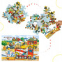 Puzzle MAXI 40 Układanka Auta PLAC BUDOWY Koparka Spychacz 4+ Castorland