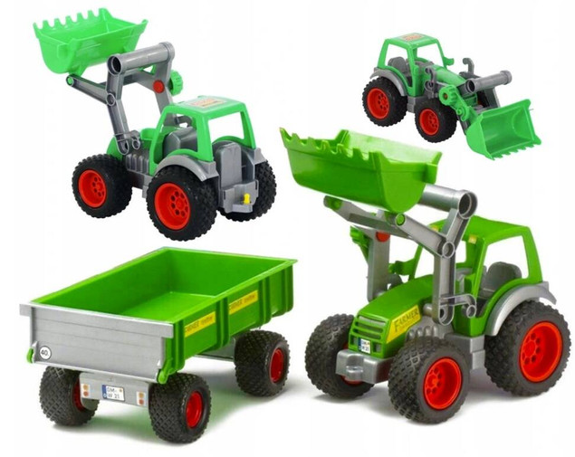 Traktor z przyczepą Farmer-Technik 8817