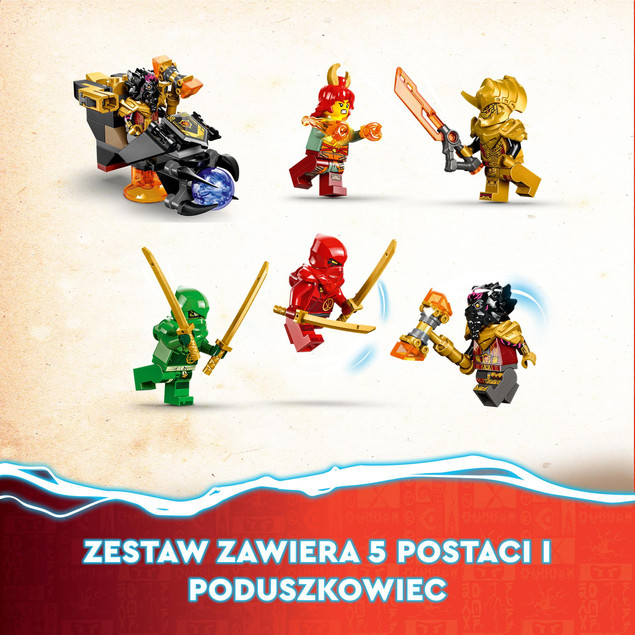 Lego NINJAGO 71793 Lawowy smok zmieniający się...