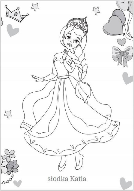 Maluszkowe malowanie. Księżniczki